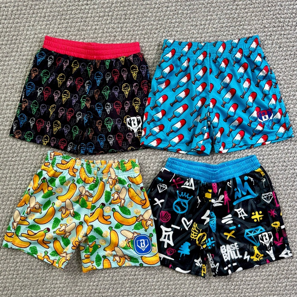 Baseball Lifestyle Shorts Lot, Youth Medium